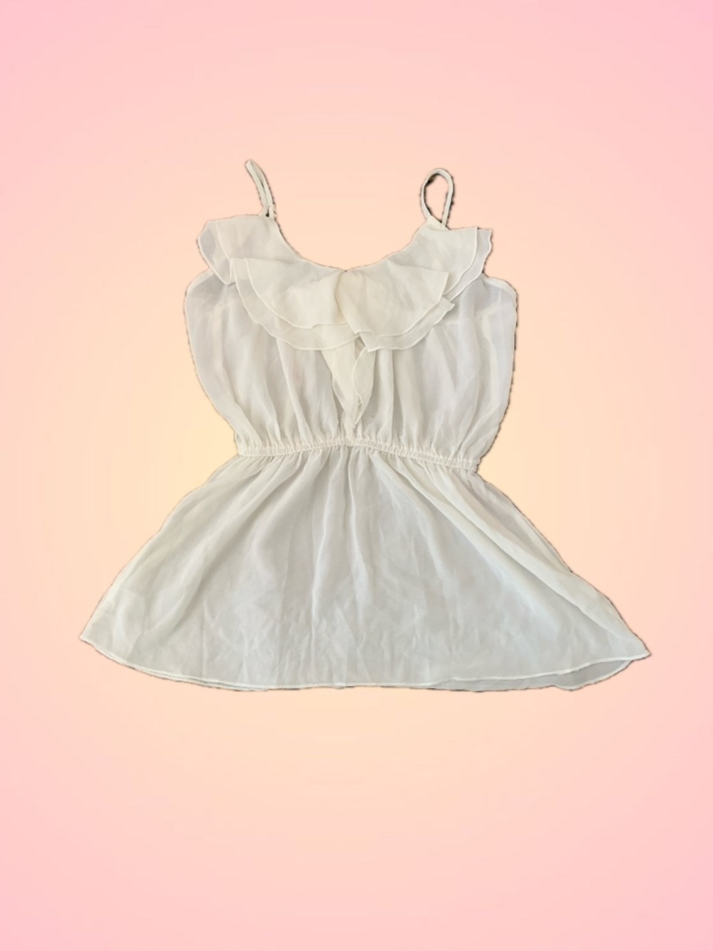 White Urban Planet camisole top